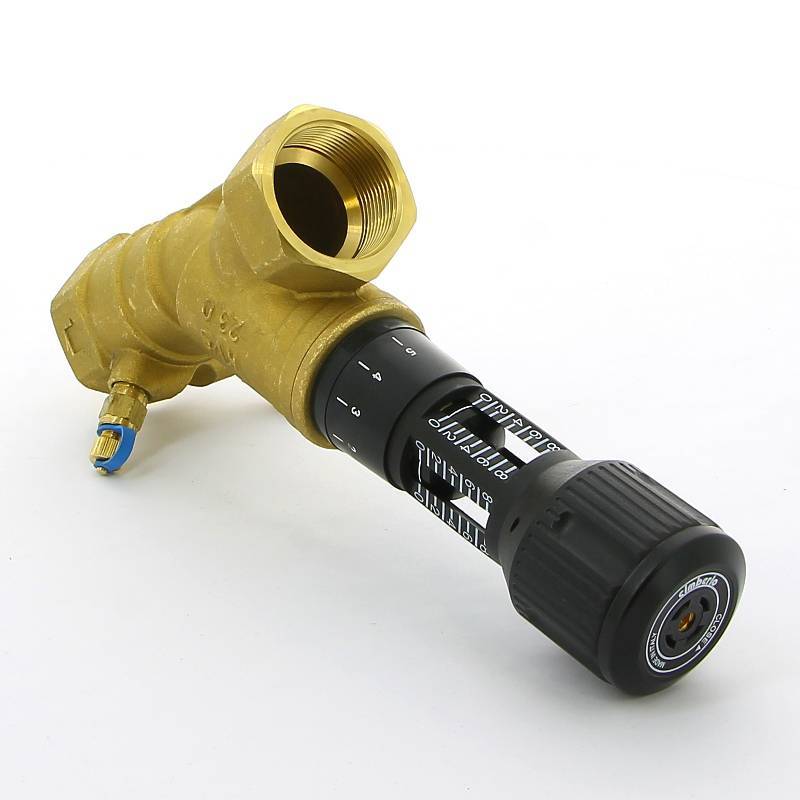 Клапан балансировочный ручной Cimberio CIM 727OT 1 1/2 ВВ с фиксацией настройки CIM 727OT N 1 1/2