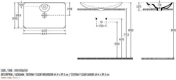 Раковина мебельная Allen Brau Fantasy 65 см белый 4.11017.20