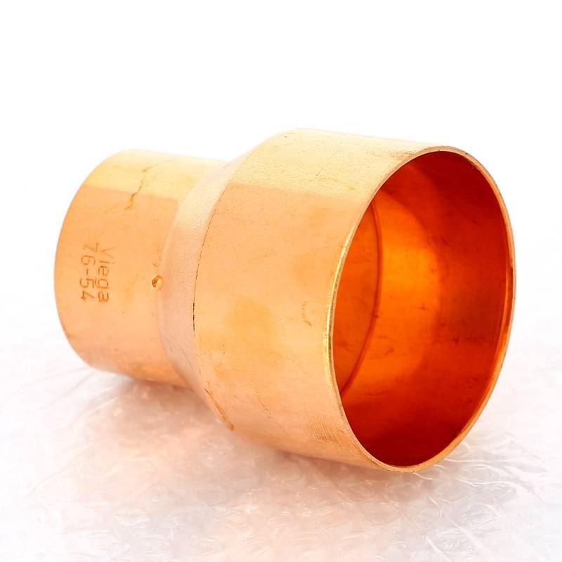 Муфта редукционная медная Viega 76.1х54 мм пайка 634278