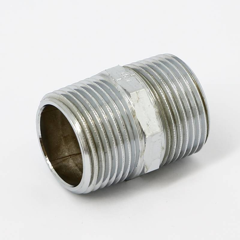 Ниппель Viega 1 бронза хромированная 447922