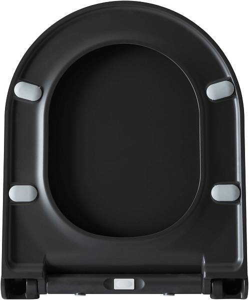 Крышка-сиденье для унитаза Allen Brau Priority 36x44x4.5 см черная 4.31004.AN