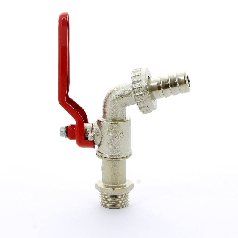 Кран шаровой садовый Itap GAR Н-штуцер 1/2 ручка-рычаг 166 1/2
