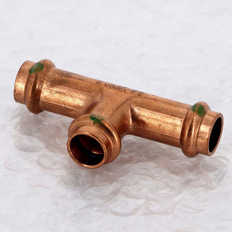 Тройник пресс медный Viega Profipress 12 мм 291884