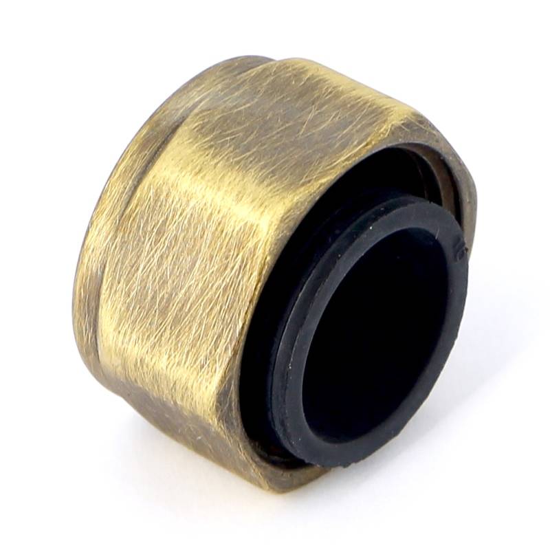 Соединитель обжимной Carlo Poletti 16 x M24x19 ВР для медных труб бронза A33110MA