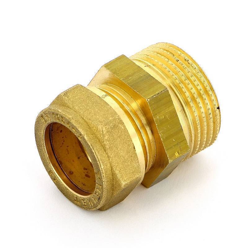 Муфта компрессионная Tiemme 1100 22х1 наружная резьба 1100017