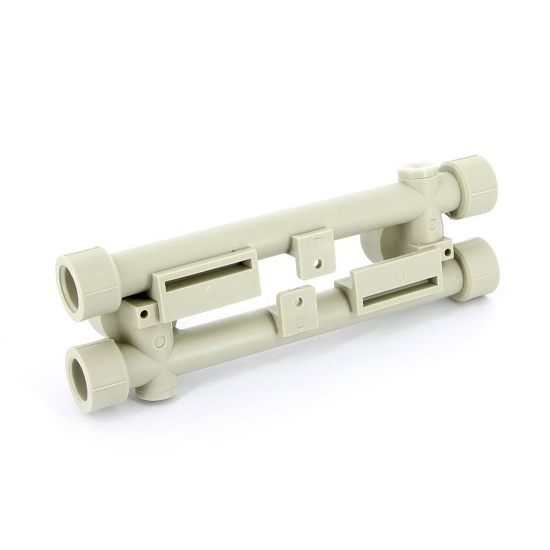 Водорозетка полипропиленовая двойная проходная FV-Plast 20x1/2 221020