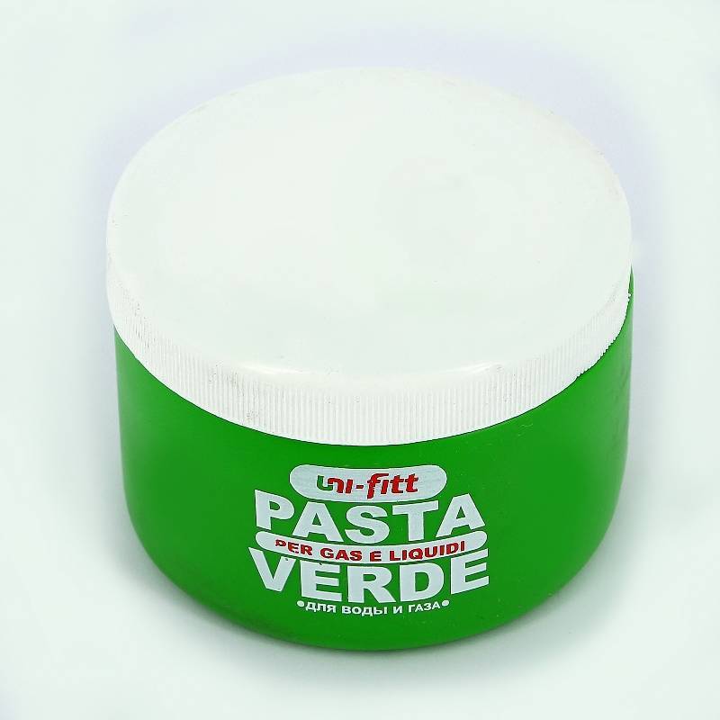 Паста-герметик для льна Uni-Fitt зеленая 460 г 693L1460