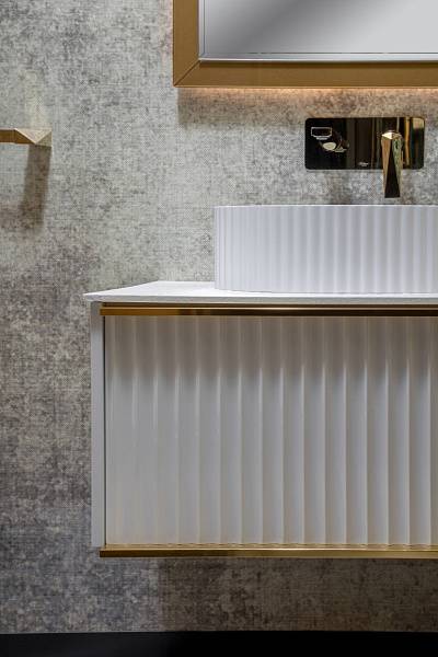 Раковина мебельная Boheme Monaco овальная 50х35х14 см белый 878-WM