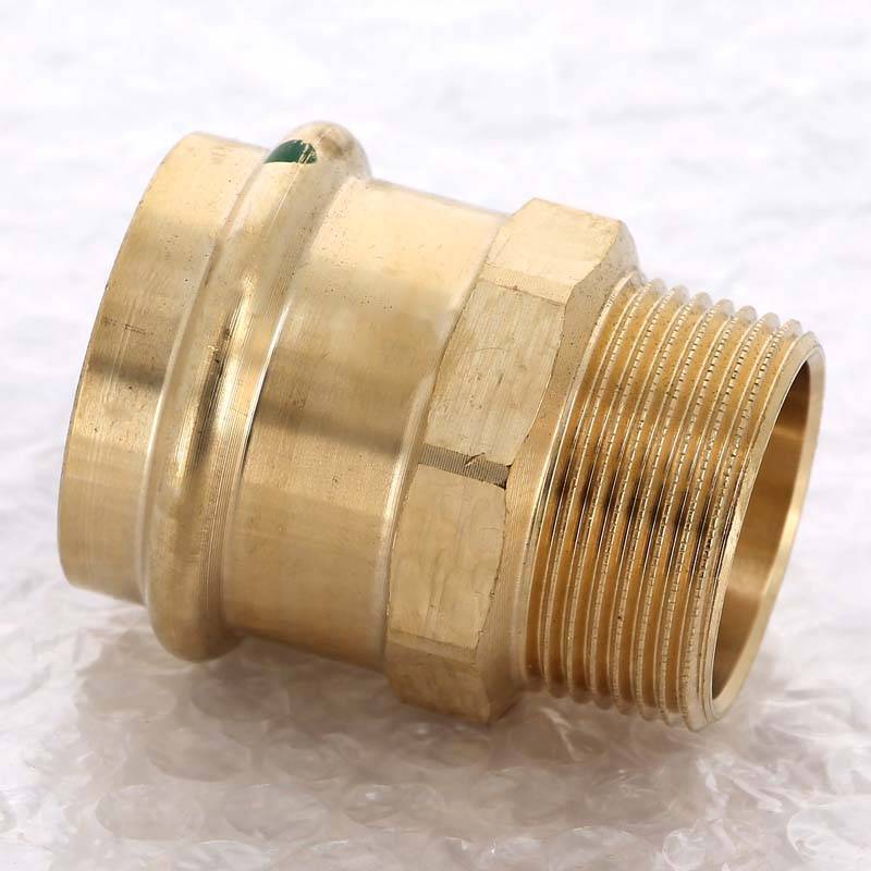 Муфта переходная пресс-Н Viega Sanpress бронза 42x1 1/4 297930