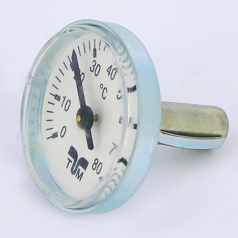 Термометр биметаллический Tiemme для коллекторных групп 40 мм 0-80 °C 1790006