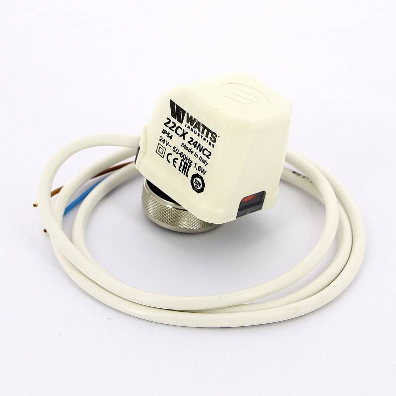 Привод термоэлектрический WATTS 22CX NC 24 В нормально закрытый NC 10029673