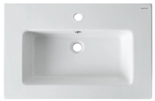 Раковина мебельная Allen Brau Fantasy 72 см белый 4.11011.20