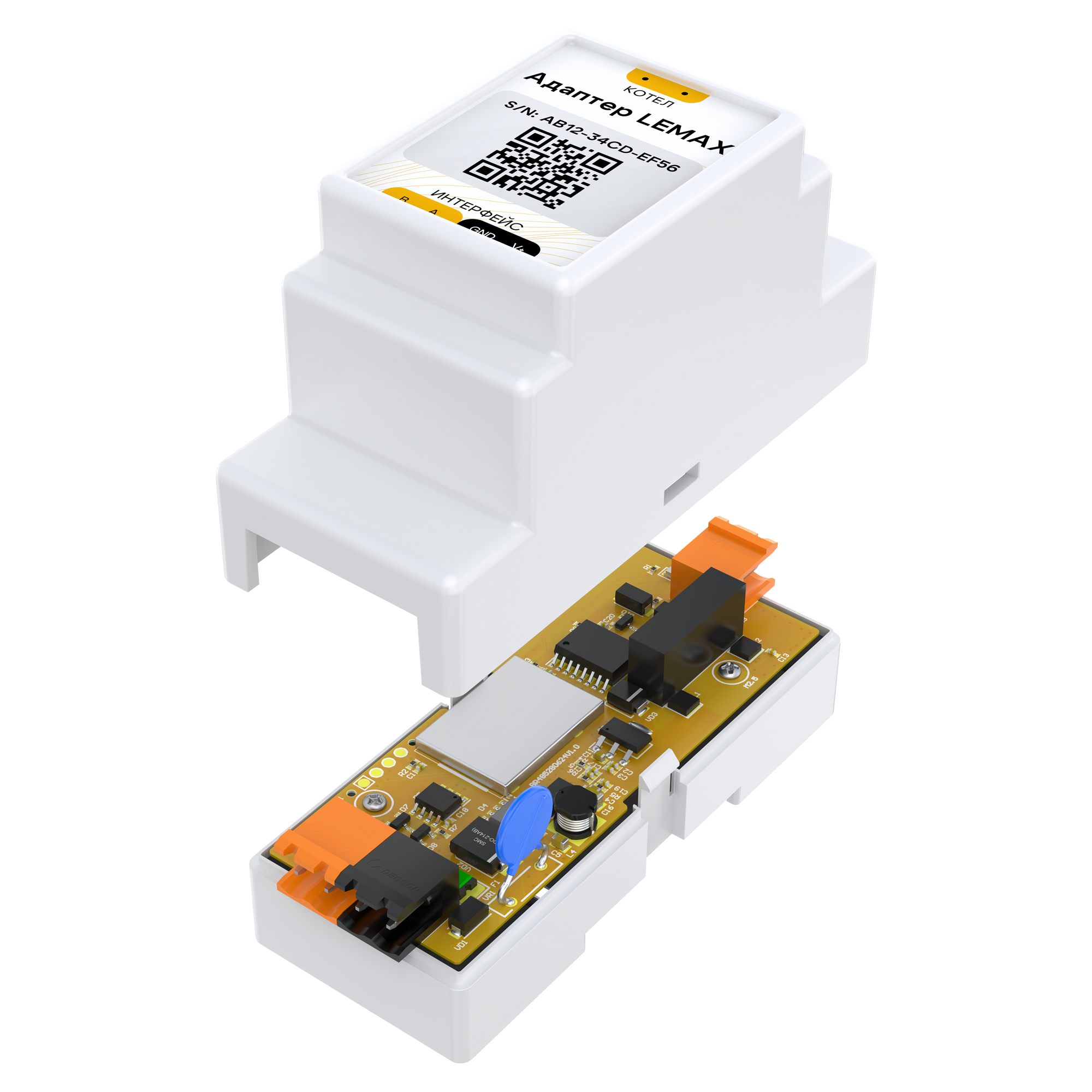 Адаптер ectoControl для котлов Lemax RS485 Modbus 01092