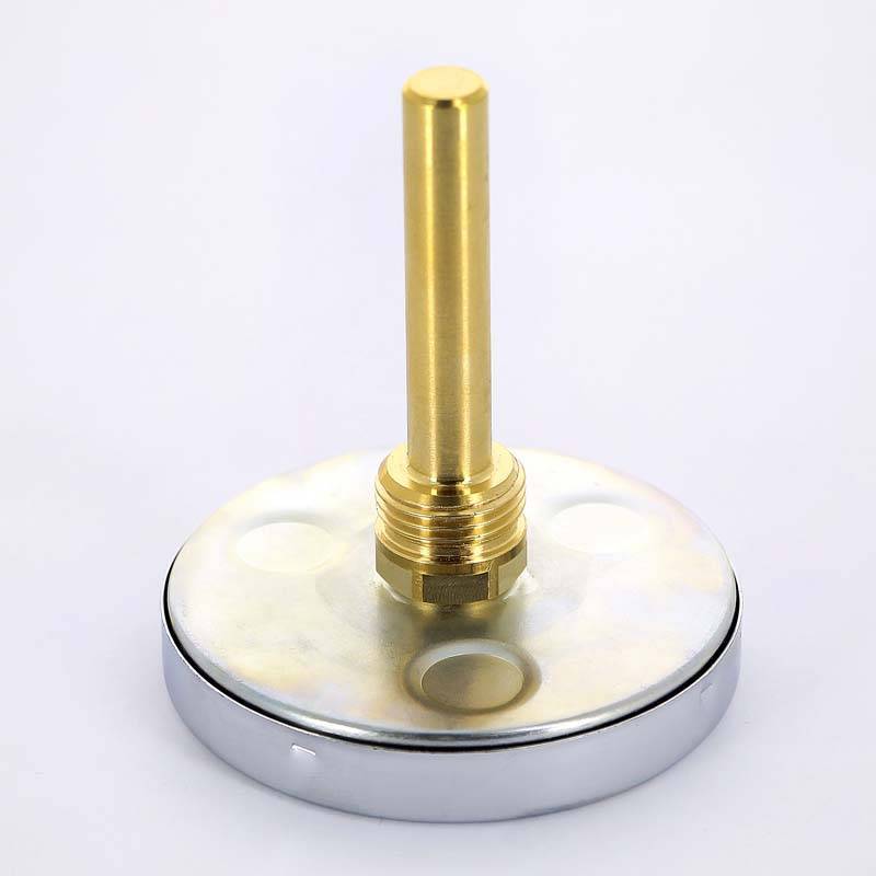 Термометр биметаллический Watts F+R801 80 мм 0-120 °C погружной гильза 75 мм 10005944