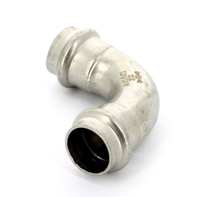 Угол пресс 90° IBP >B< Press Inox 22 мм нержавеющая сталь PS5002 0220000