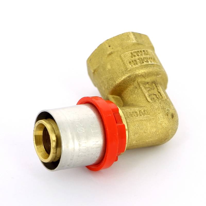 Угольник пресс-ВР Tiemme 20х1/2 1650012