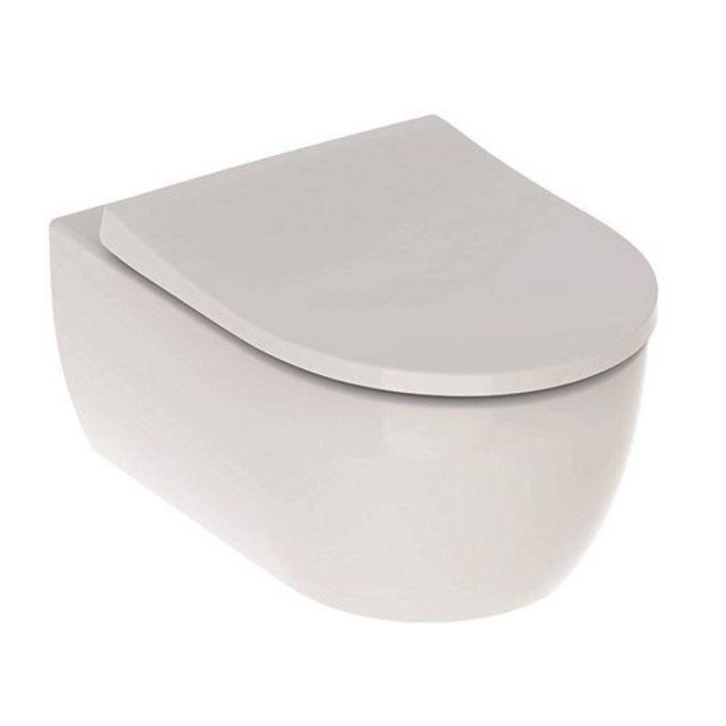 Унитаз подвесной безободковый Geberit iCon Rimfree 49х35.5 см 204070000