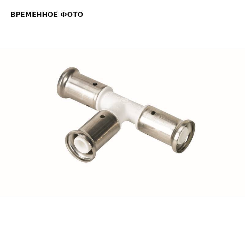 Тройник равнопроходный Henco PVDF пресс 32х32х32 мм 9PKW-323232