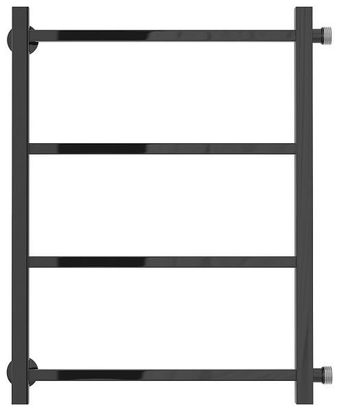 Полотенцесушитель водяной Стилье Версия-КБ 50x60 см черный 17630-6050
