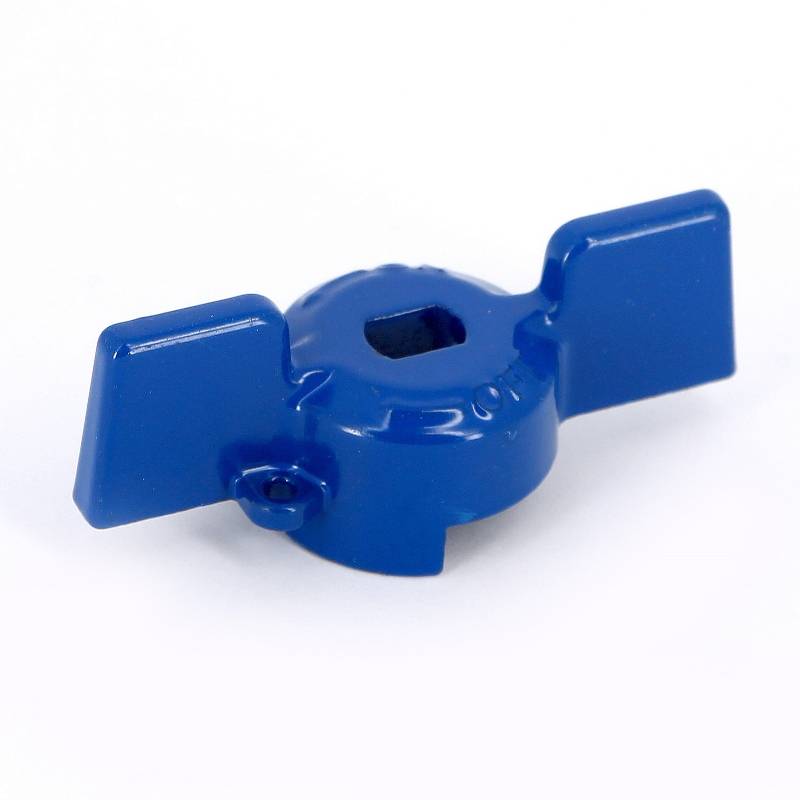 Ручка-бабочка для шарового крана Uni-Fitt 1 синяя 129T4100