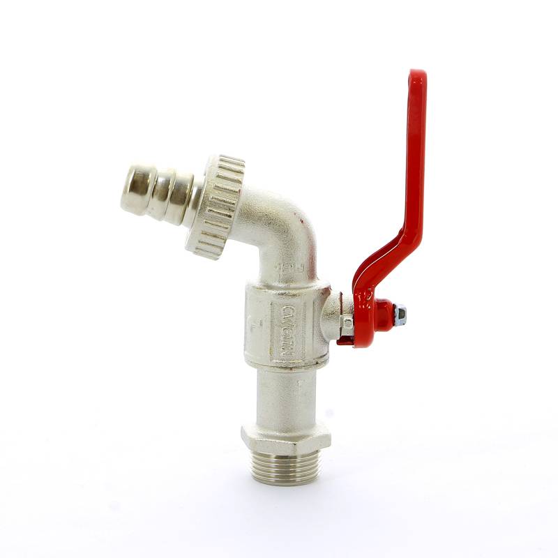 Кран шаровой садовый Itap 132 со штуцером и рычагом 3/4 1320034