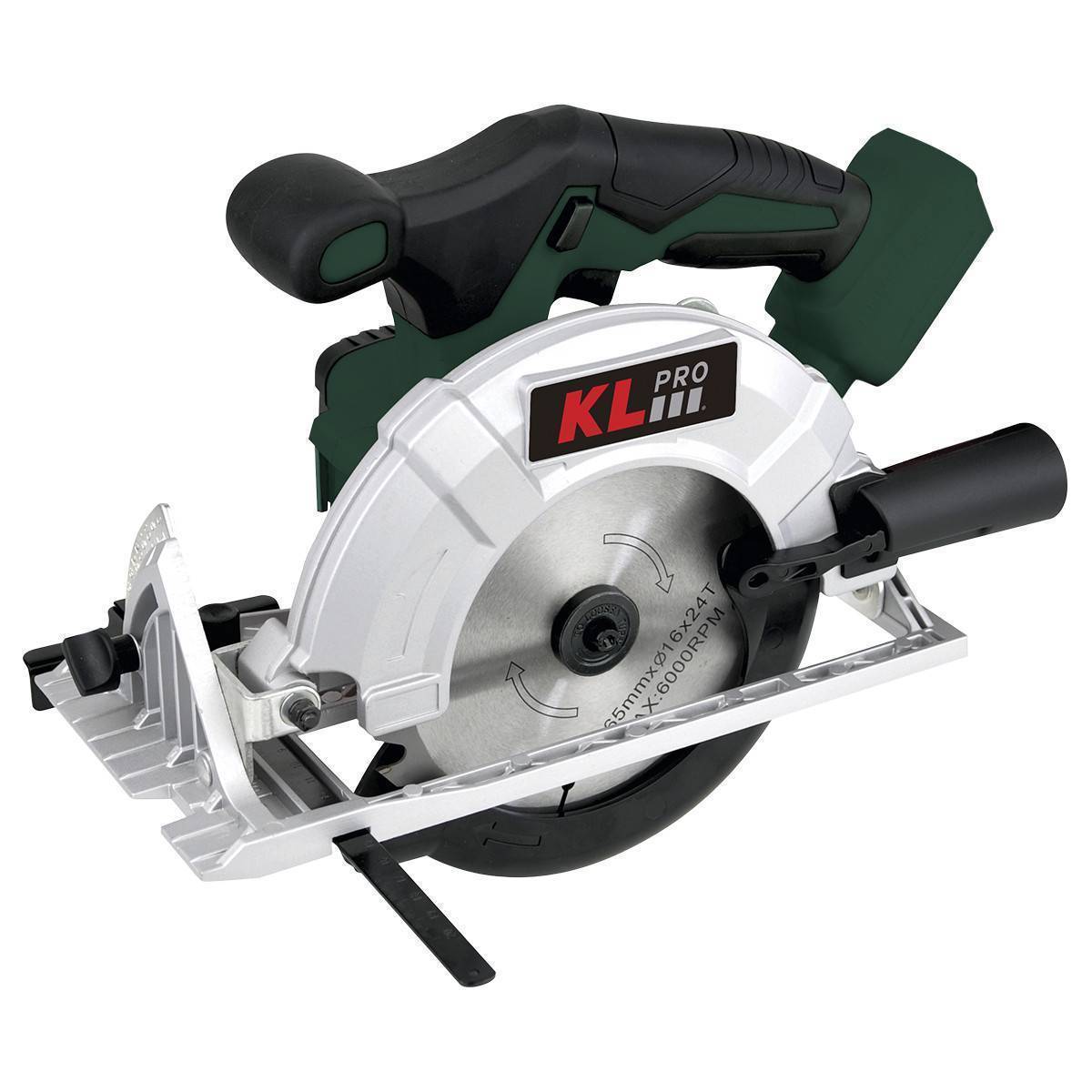 Пила циркулярная аккумуляторная бесщеточная KLpro KLDAT18B-80 18 В 8.0 Ач KLDAT18B-80