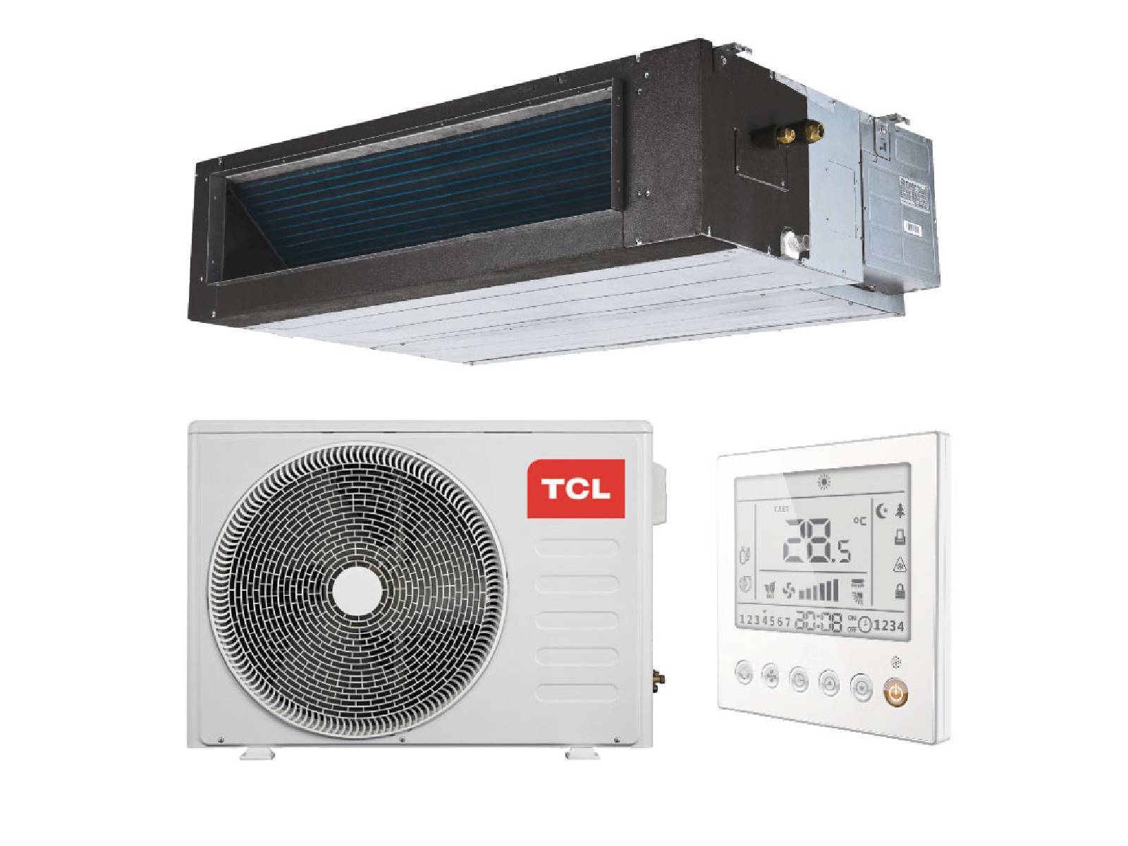 Кондиционер канальная сплит-система TCL TTB-48HWA/TOU-48HSA