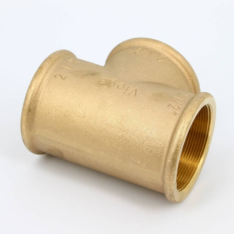 Тройник бронзовый Viega 2 1/2 ВР 321734