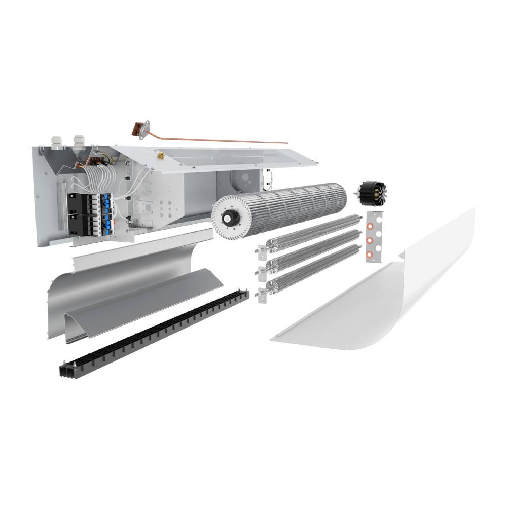 Тепловая завеса электрическая Kalashnikov KVC-C10E12-31-БА без терморегулятора