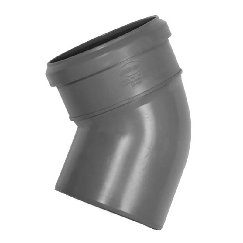 Отвод канализационный Sinikon Стандарт 50 мм 67° 504031.R