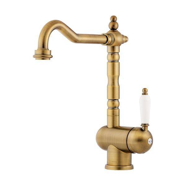 Смеситель для кухни Omoikiri Kyoto-AB-022 античная латунь 4994287