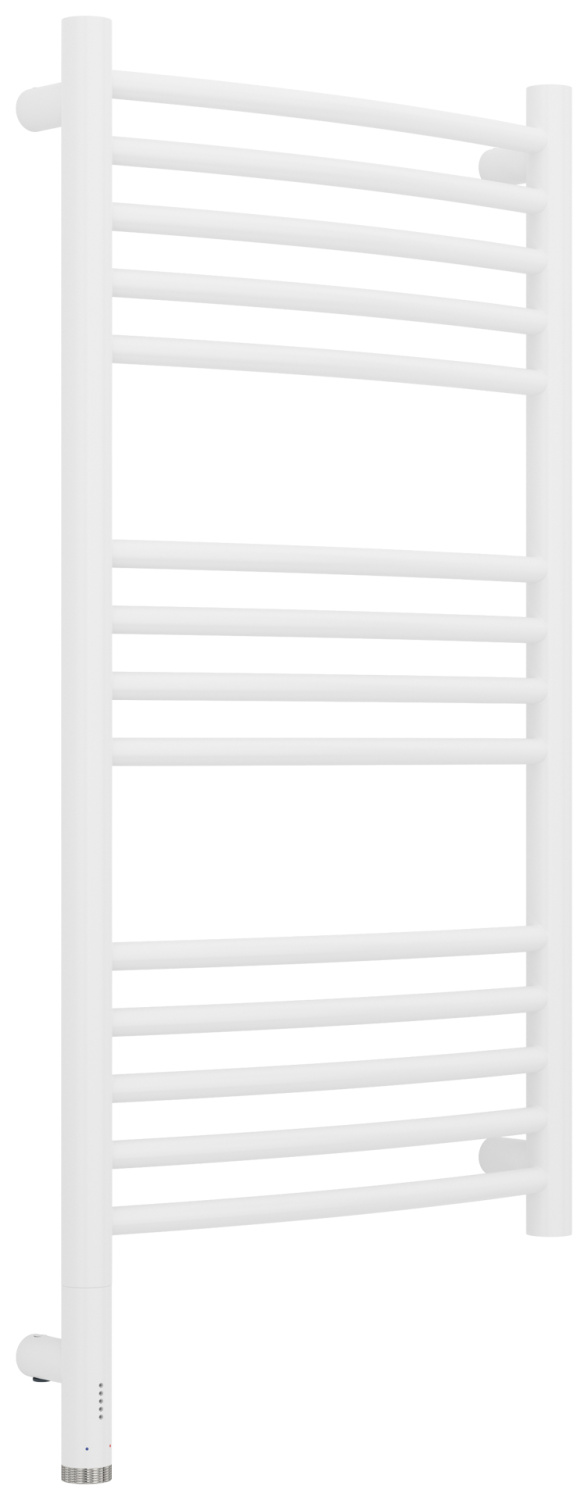 Полотенцесушитель электрический Сунержа Богема 3.1 выгнутая 40х80 см левое подключение белый матовый 30-6002-8040