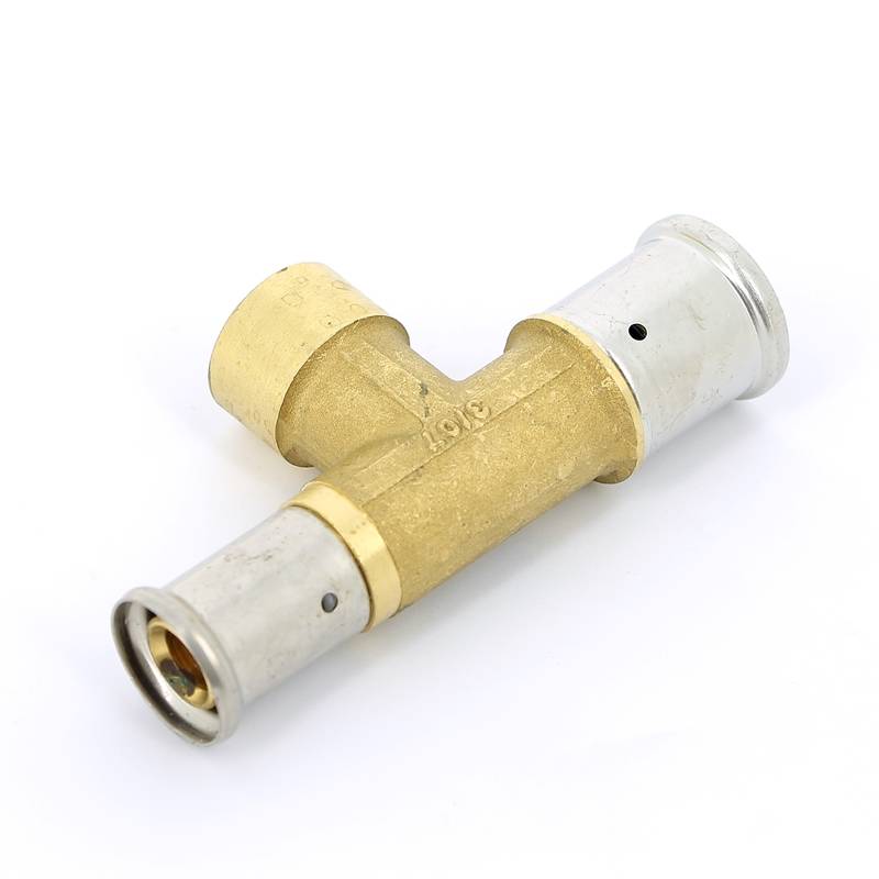 Тройник пресс-В Henco 26x1/2x20 мм 13P-260420