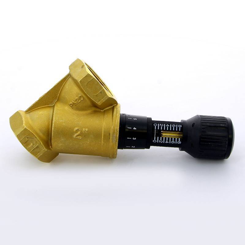 Клапан балансировочный ручной Cimberio CIM 727OT 2 ВВ с фиксацией настройки CIM 727OT N 2