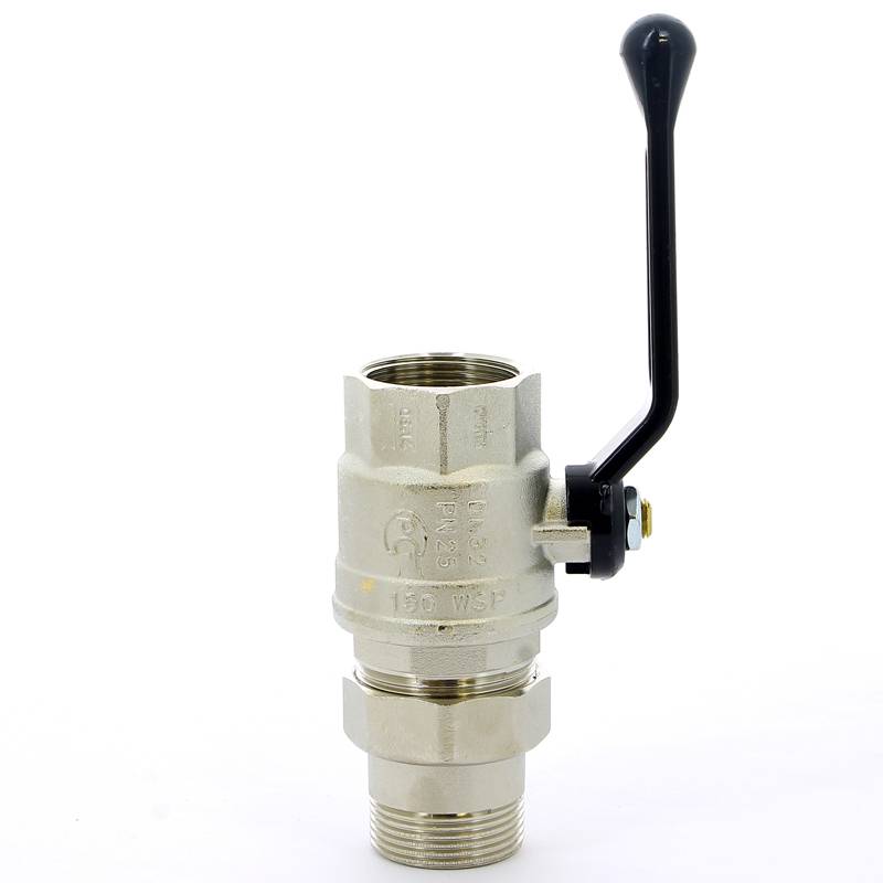 Кран шаровой Bugatti Oregon 1 1/4 НВ со сгоном рычаг 03200038