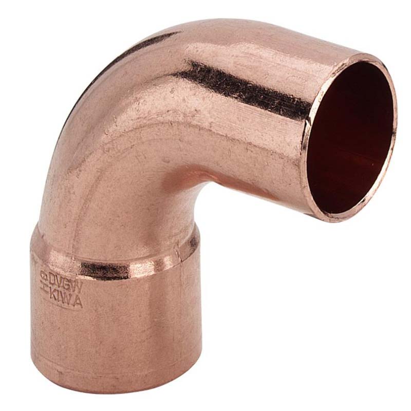 Отвод медный однораструбный Viega 90° 15 мм под пайку 100155