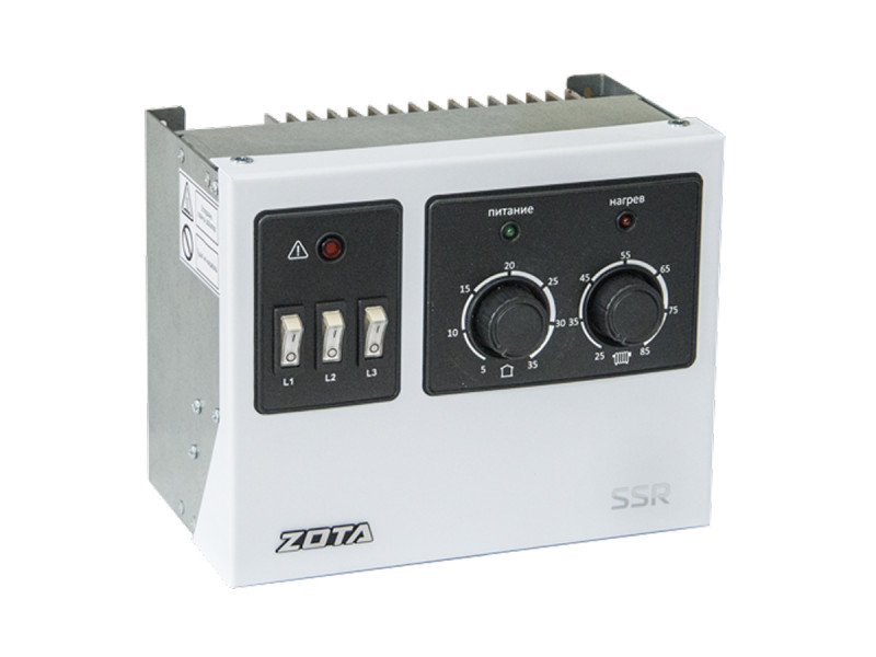 Пульт управления ZOTA ПУ SSR V2 до 15 кВт на твердотельных реле 3443324015