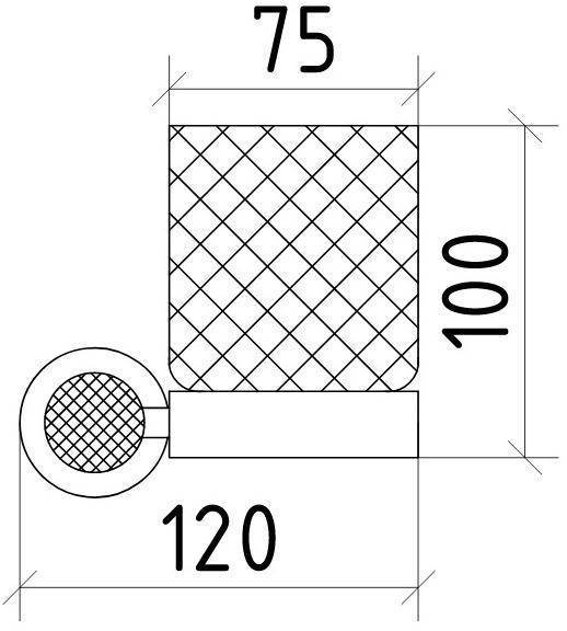 Стакан для зубных щеток подвесной Boheme Royal Cristal бронза 10924-BR-B