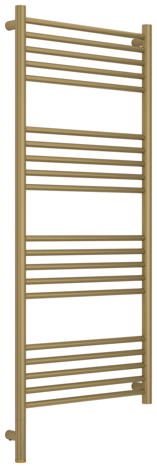 Полотенцесушитель электрический Сунержа Богема 3.1 прямая 50х120 см левое подключение золотой шёлк матовый 32-6004-1250