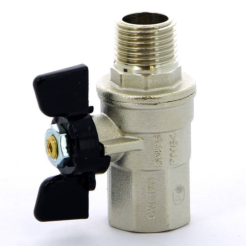 Кран шаровой Bugatti NEVADA НВ бабочка 1/2 4070066