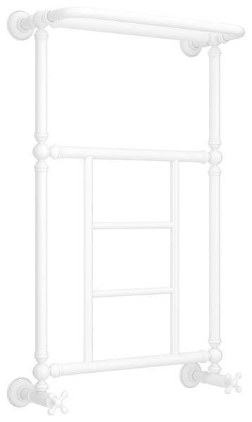 Полотенцесушитель водяной Сунержа Ренессанс 500x860 мм матовый белый 30-0282-8650