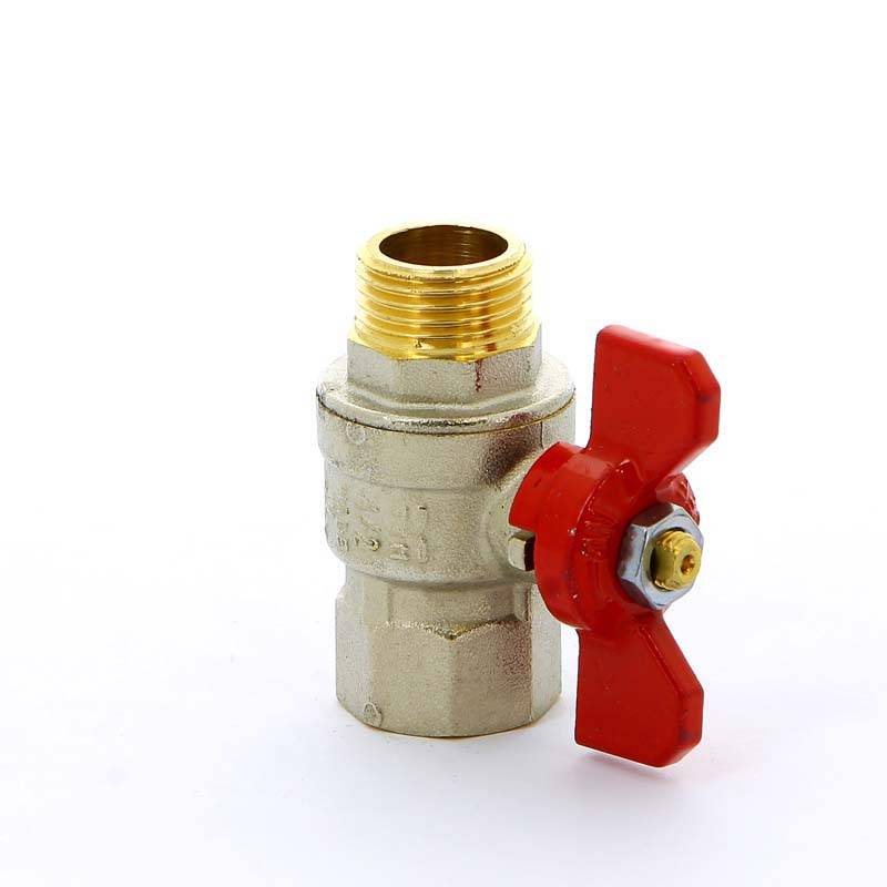 Кран шаровой Tiemme SCIROCCO НВ бабочка 1/2 2310003