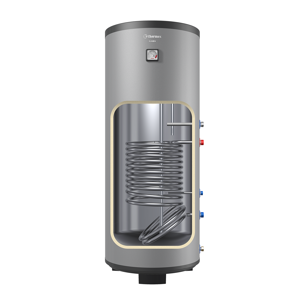 Водонагреватель комбинированный Thermex Nixen 250 F (Combi) 250 л напольный 11900