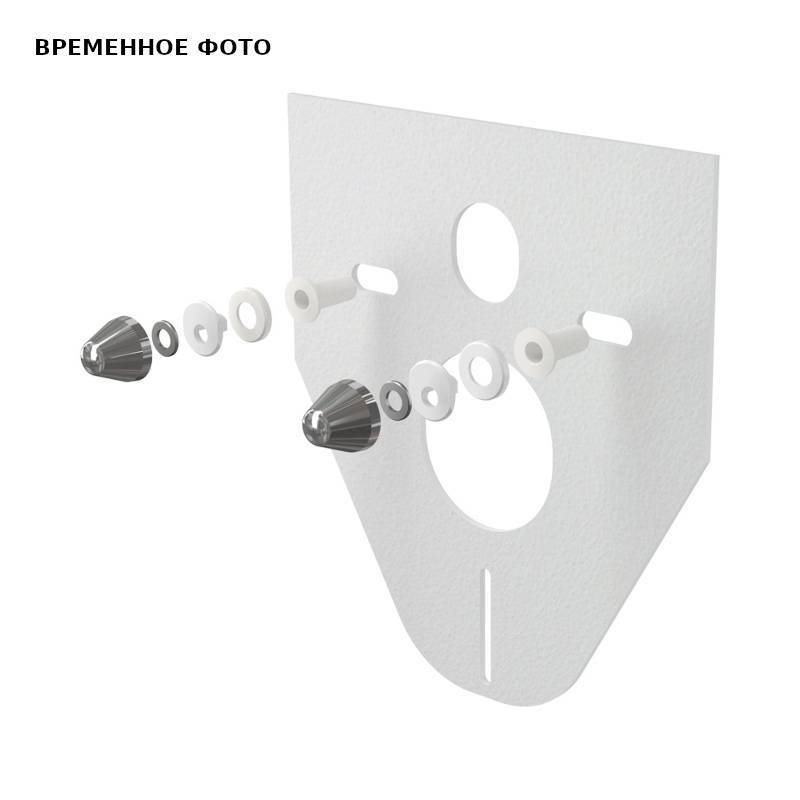 Звукоизоляция для подвесного унитаза и биде Alca M910CR хром