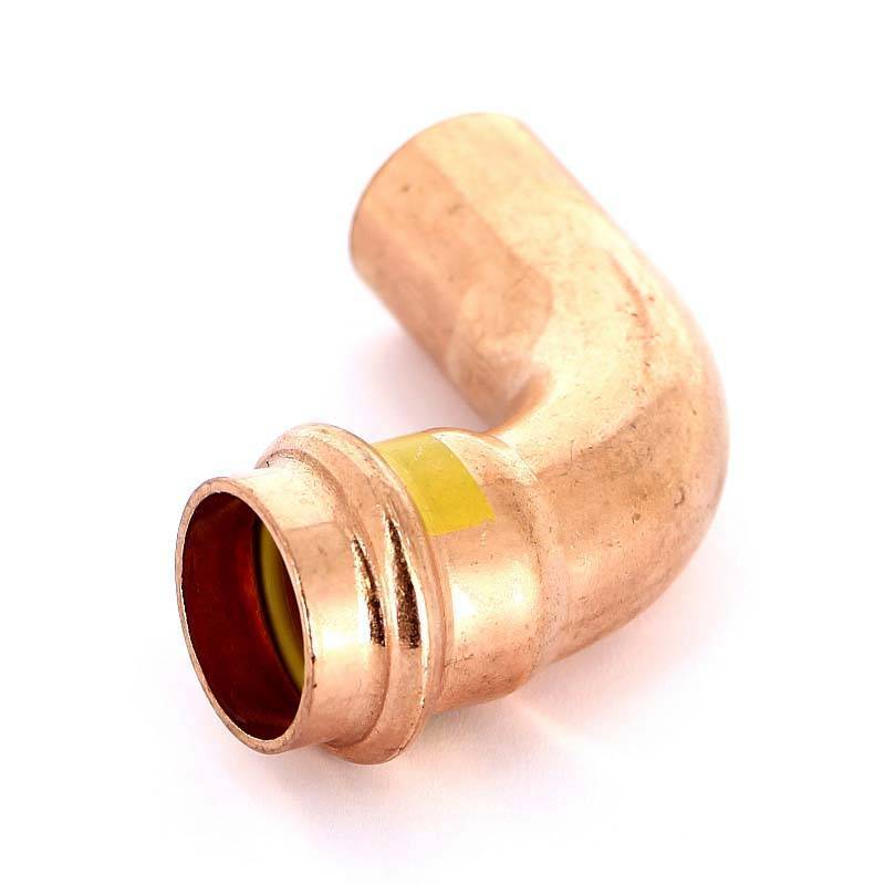 Отвод пресс медный Viega Profipress G 22 мм 90° однораструбный 345556