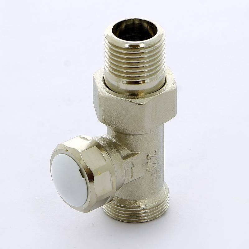 Вентиль радиаторный обратный Emmeti 1/2 x M24x19 прямой с разъемным соединением 01350314