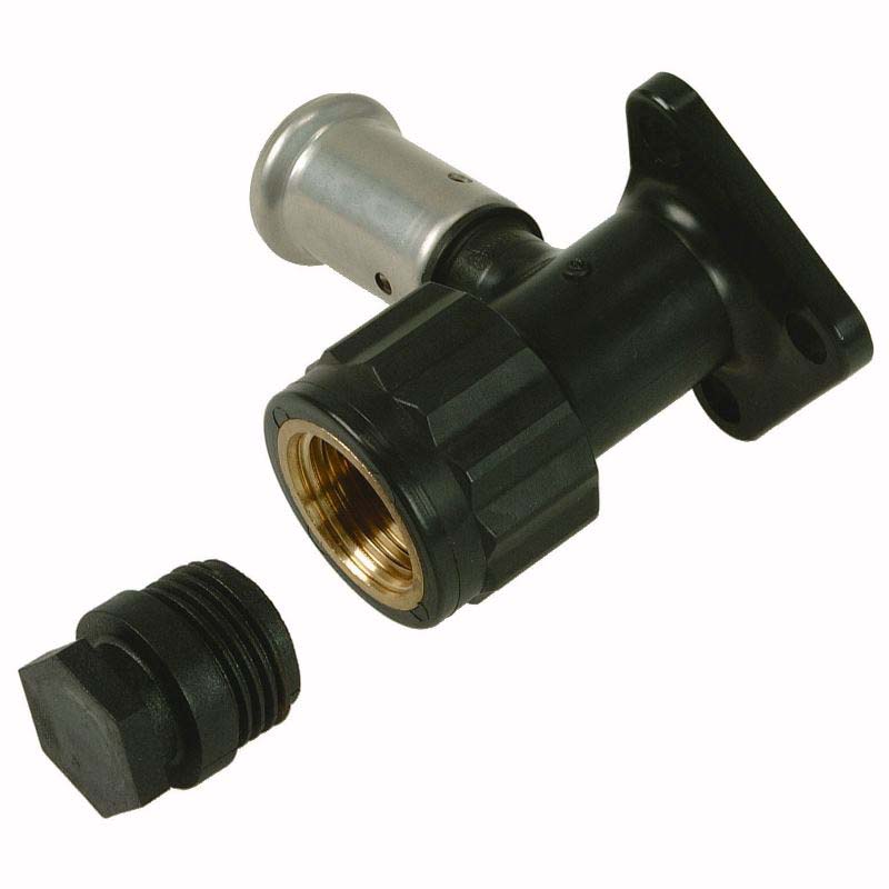 Водорозетка пресс-В HENCO PVDF 16х1/2 2PK-2004BP