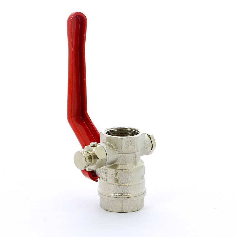 Кран шаровой Itap Ideal ВВ с заглушкой и дренажным вентилем рычаг 3/4 1150034