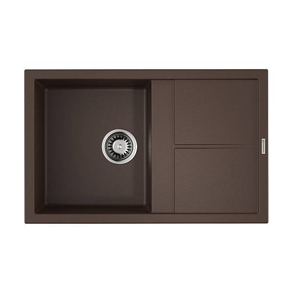 Кухонная мойка Omoikiri Sumi 79-DC Tetogranit 79x50 см темный шоколад 4993666