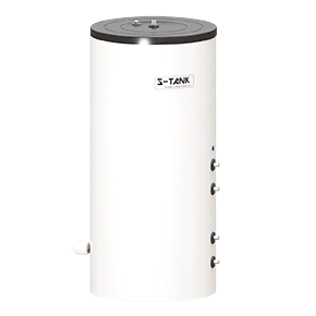 Водонагреватель косвенного нагрева S-Tank SOLAR SS 300 из нержавеющей стали с одним ТО 300 л SOLAR SS 300